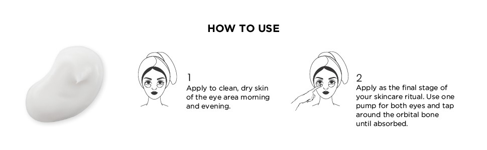 How To Use Supercharged Eye Cream